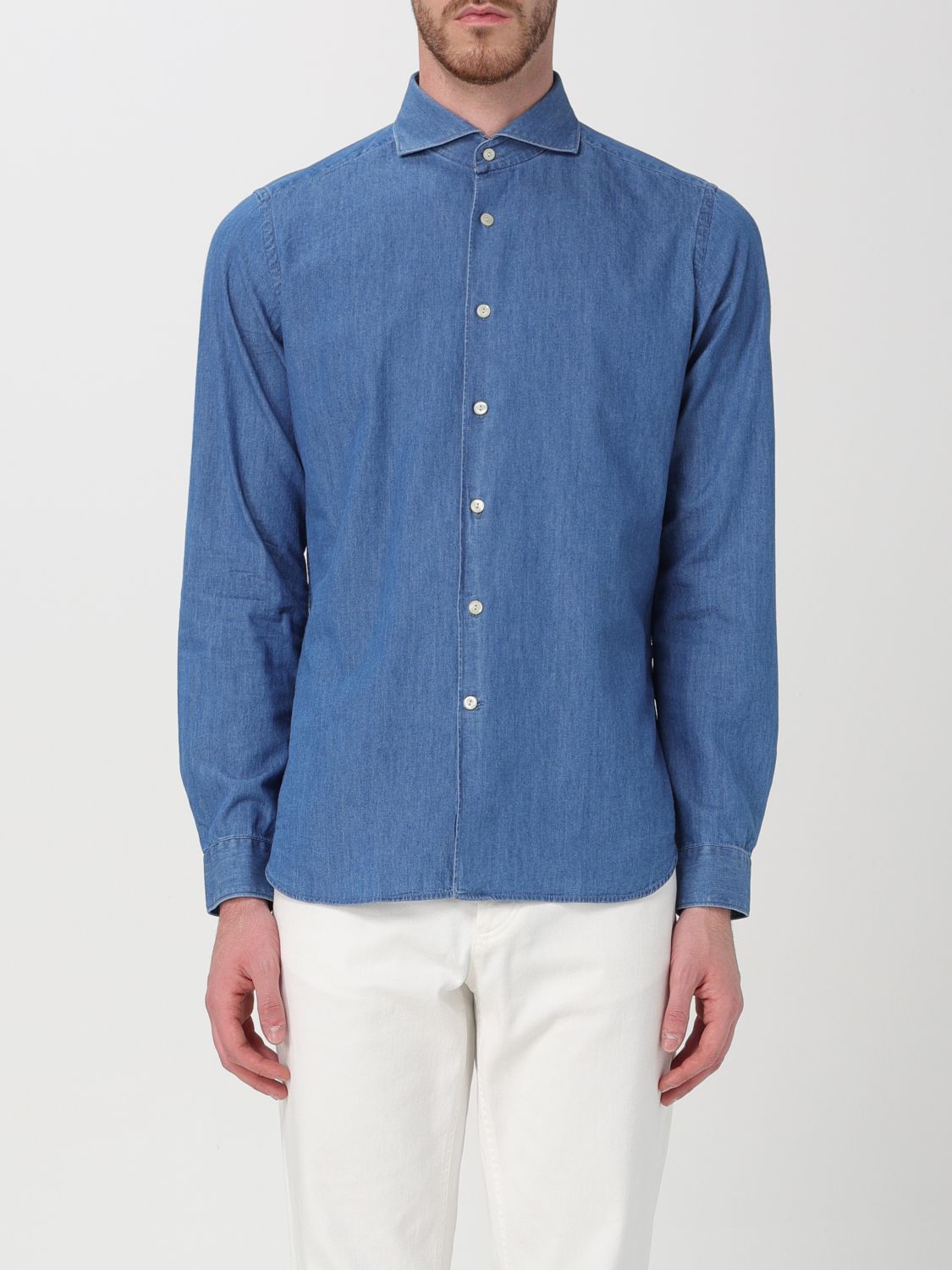 Tintoria Mattei Shirt TINTORIA MATTEI Men colour Blue