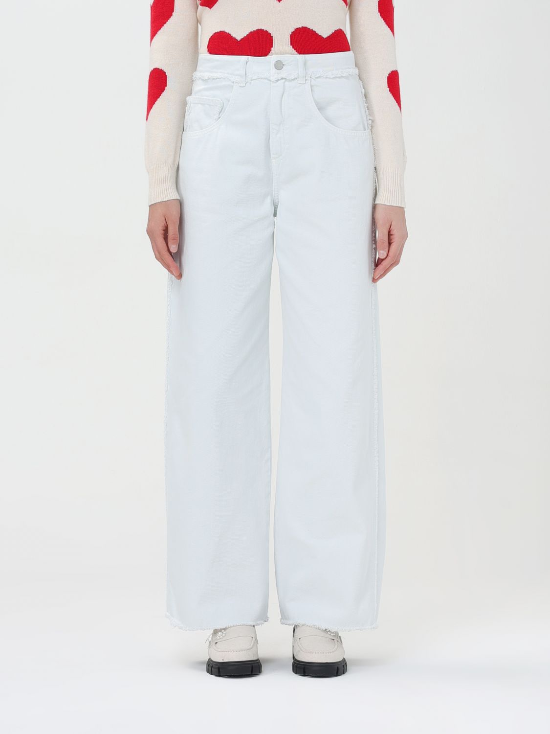 Icon Denim Los Angeles Jeans ICON DENIM LOS ANGELES Woman colour White