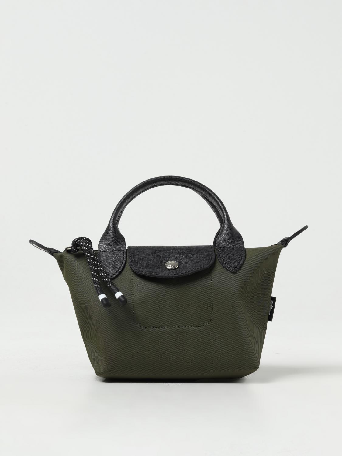  Longchamp Le Pliage Energy XS bag in recycled nylon and grained leather