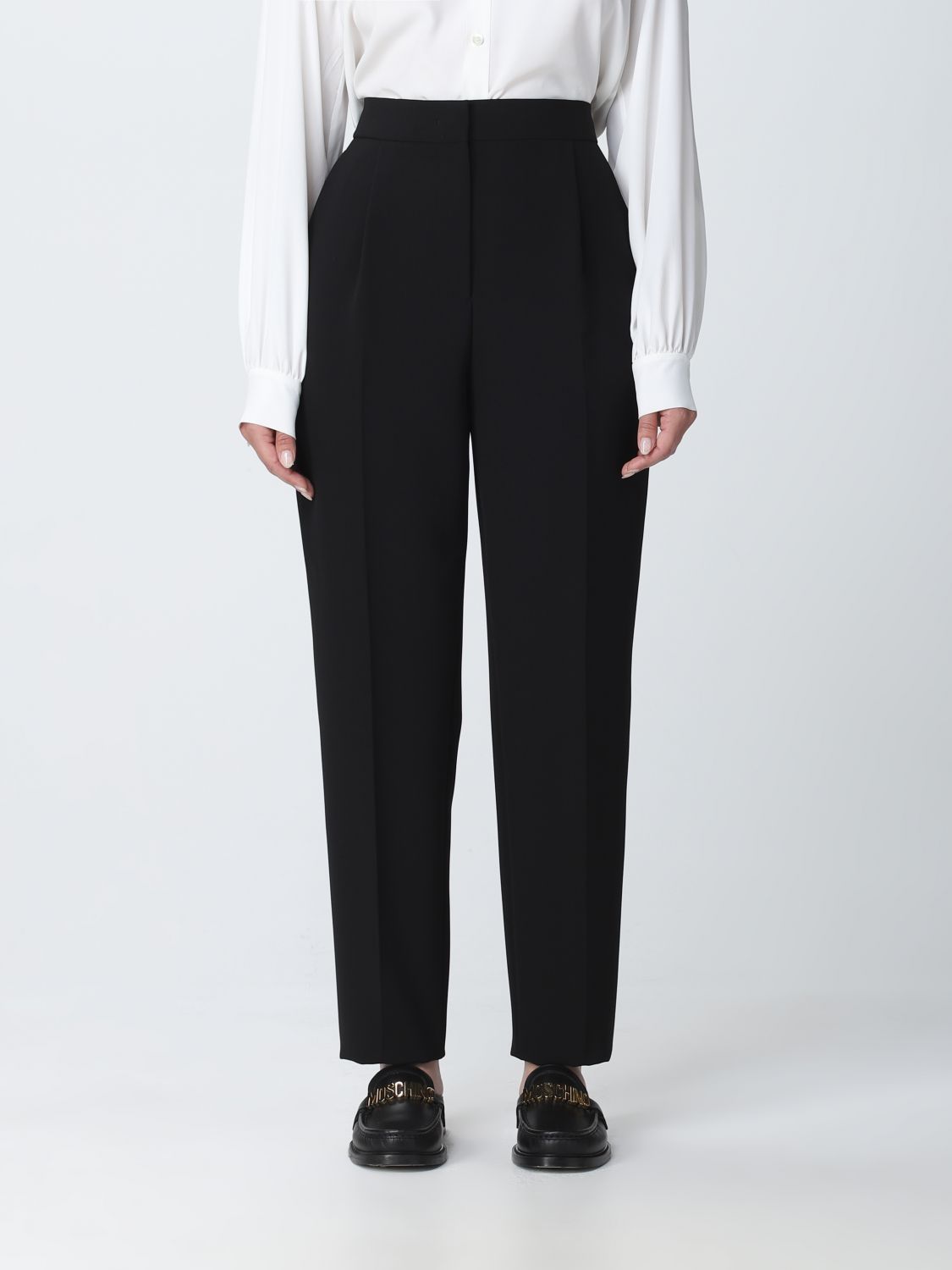 Moschino Couture Trousers MOSCHINO COUTURE Woman colour Black