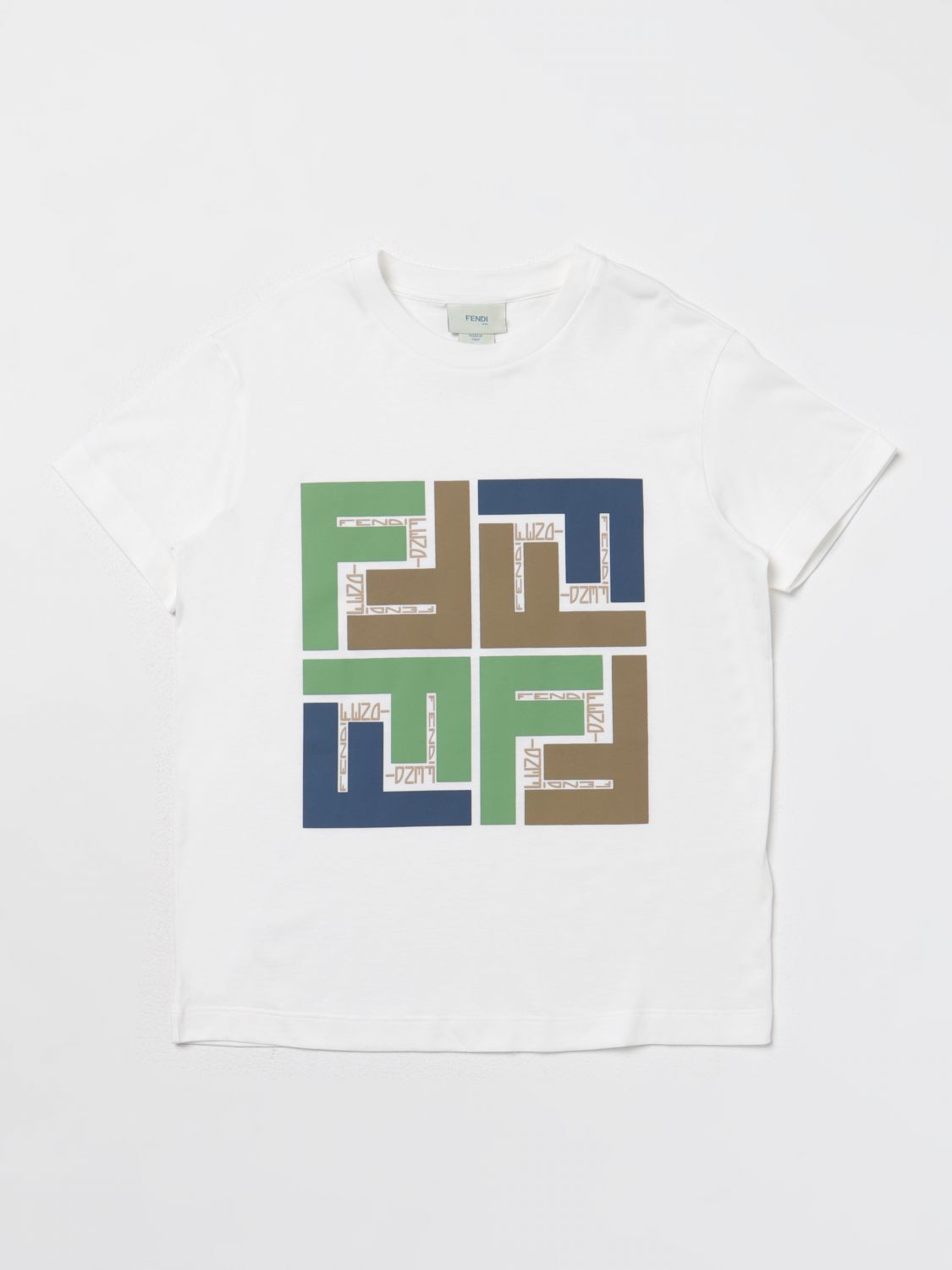 Fendi Kids T-Shirt FENDI KIDS Kids colour White 2