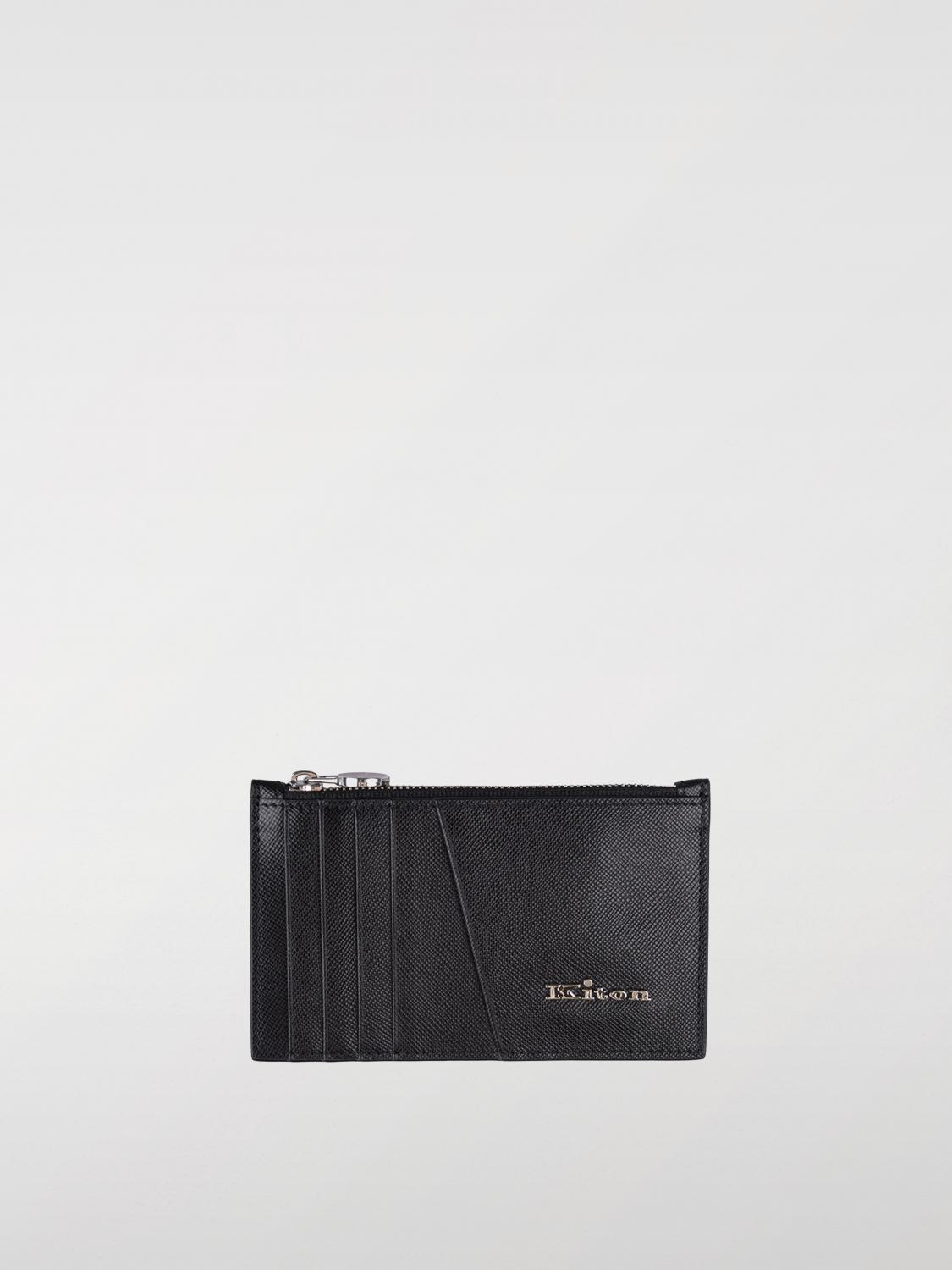 Kiton Wallet KITON Men color Black