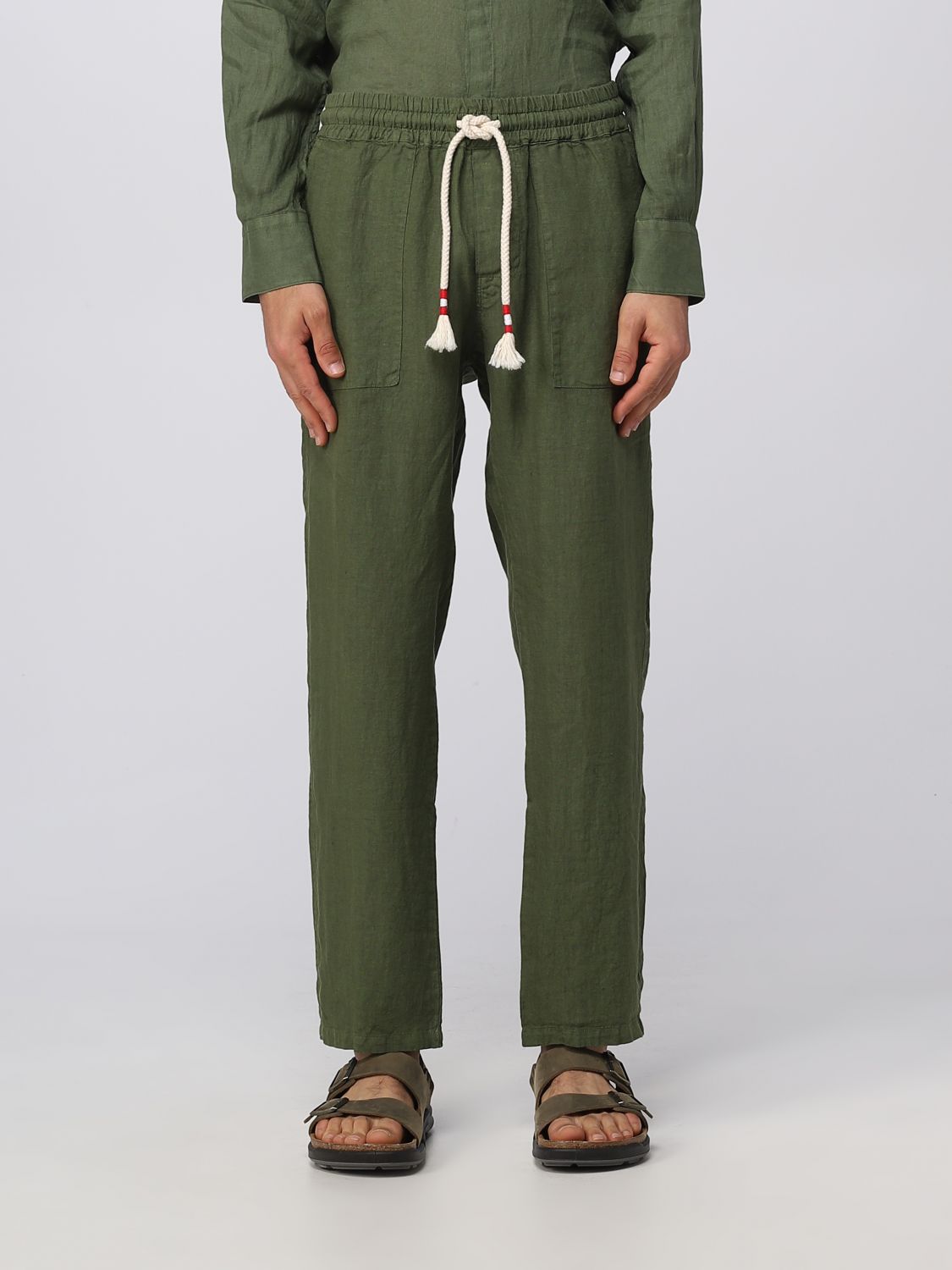 Mc2 Saint Barth Trousers MC2 SAINT BARTH Men colour Military