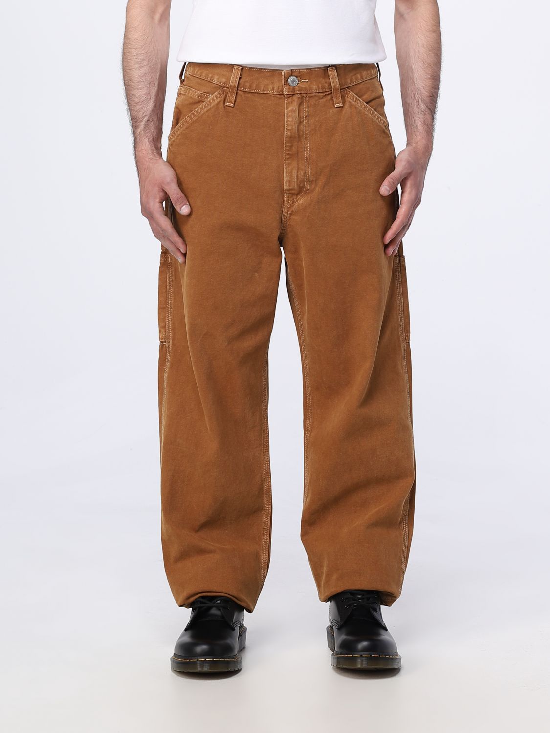 Levi's Trousers LEVI'S Men colour Brown