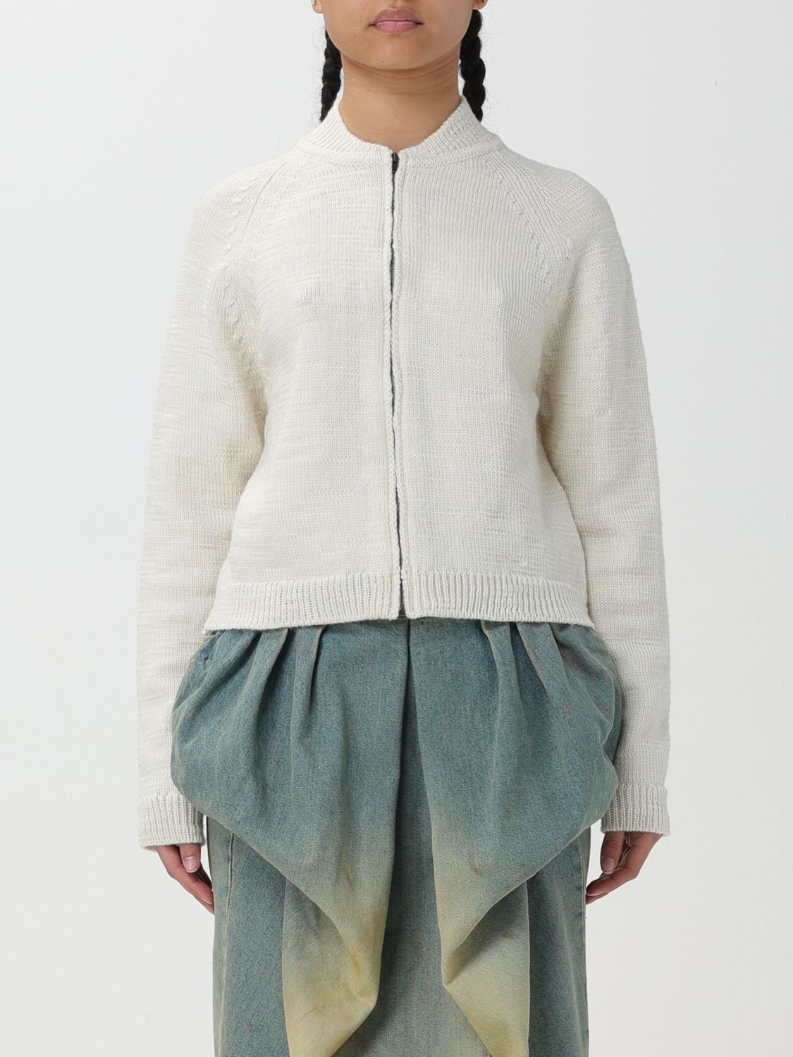 Maison Margiela Cardigan MAISON MARGIELA Woman colour White