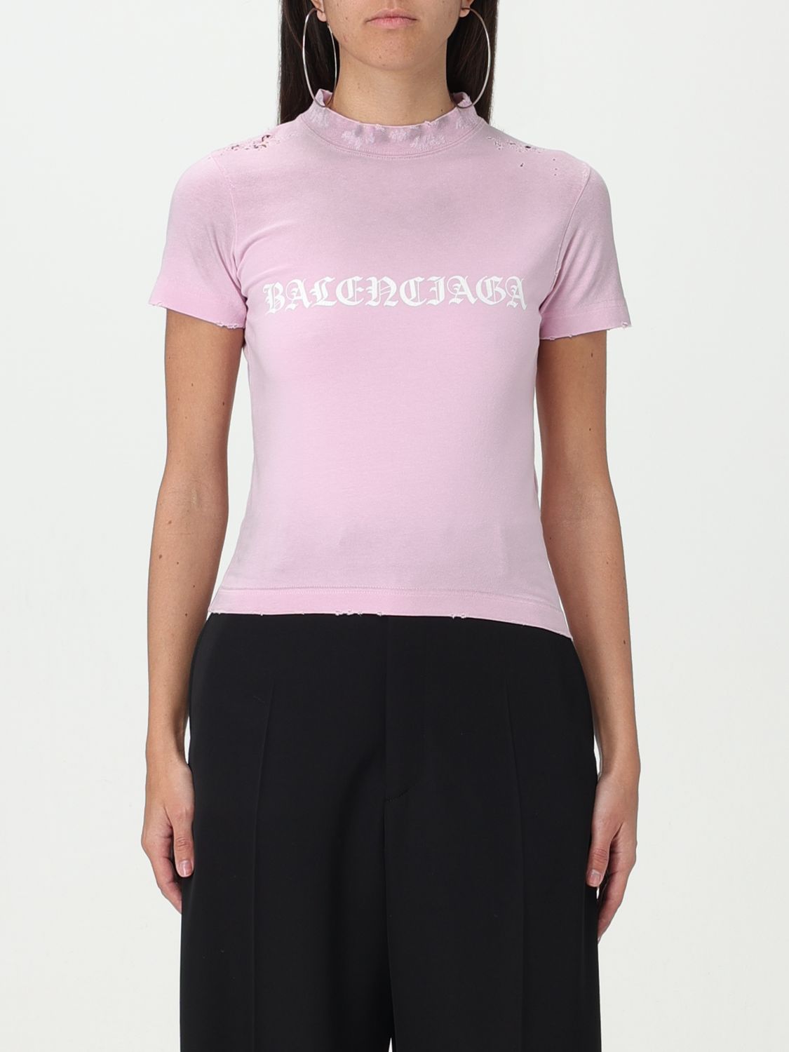 Balenciaga T-Shirt BALENCIAGA Woman colour Pink