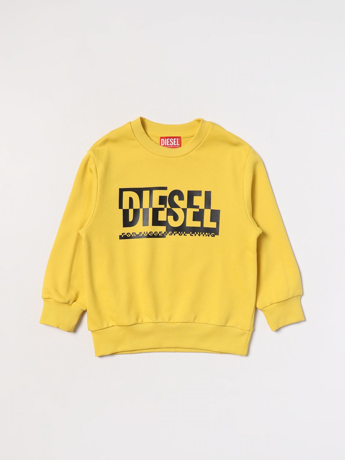 Diesel Jumper DIESEL Kids colour Yellow