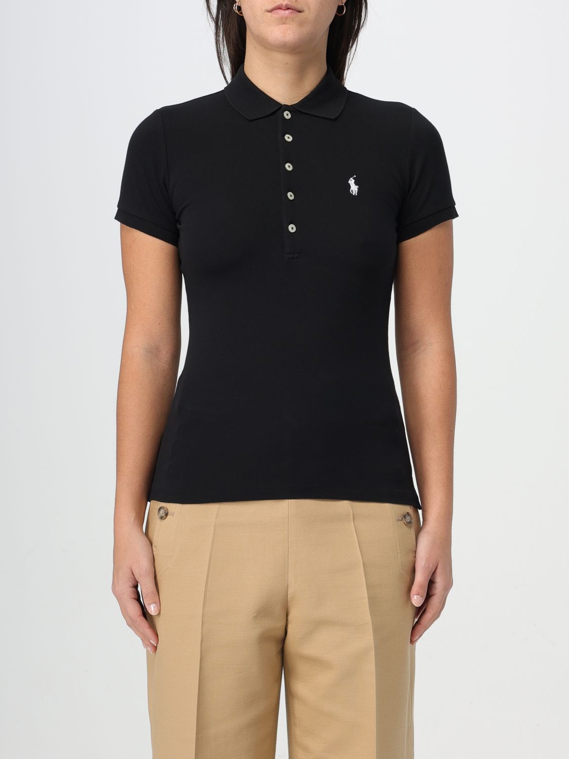 Polo Ralph Lauren Polo Shirt POLO RALPH LAUREN Woman colour Black