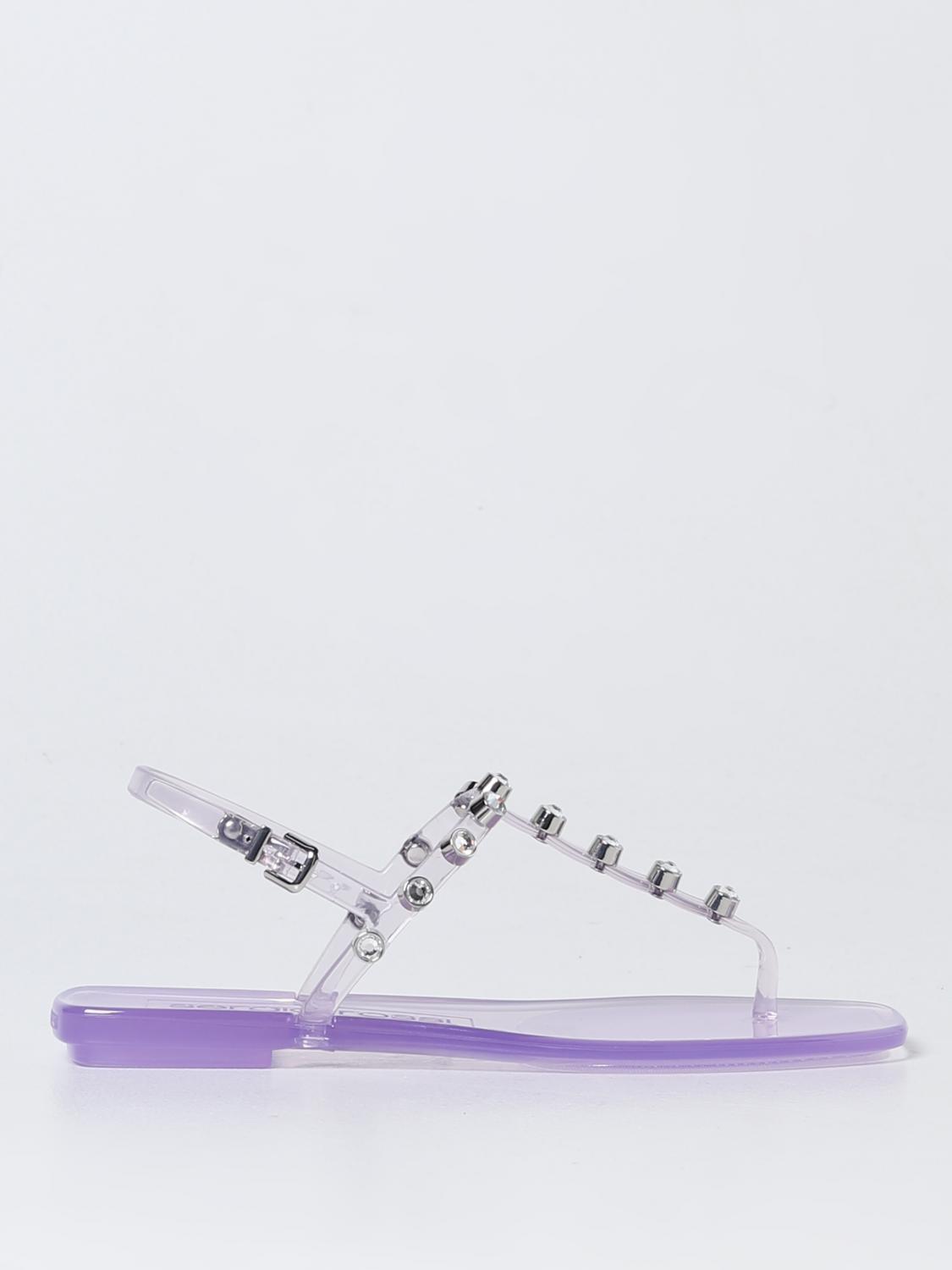 Sergio Rossi Flat Sandals SERGIO ROSSI Woman colour Lilac