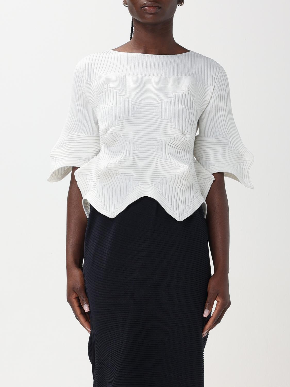 Issey Miyake Top ISSEY MIYAKE Woman colour White