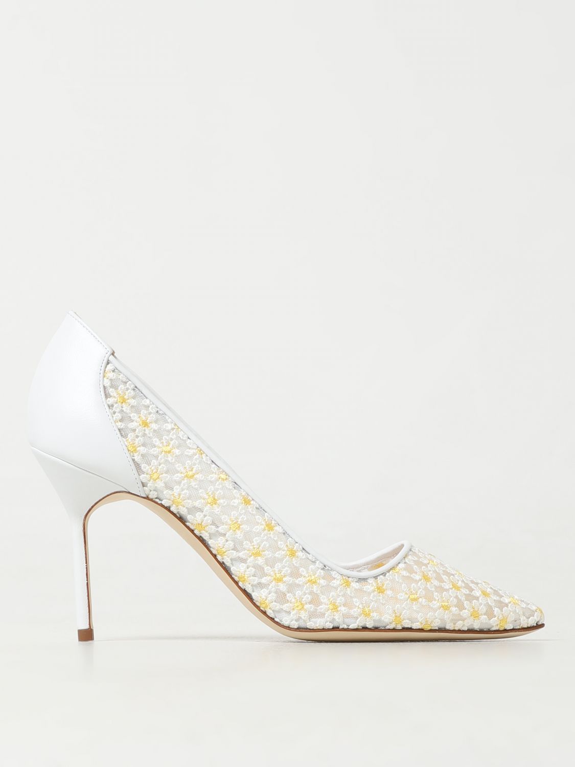 Manolo Blahnik Pumps MANOLO BLAHNIK Woman color White