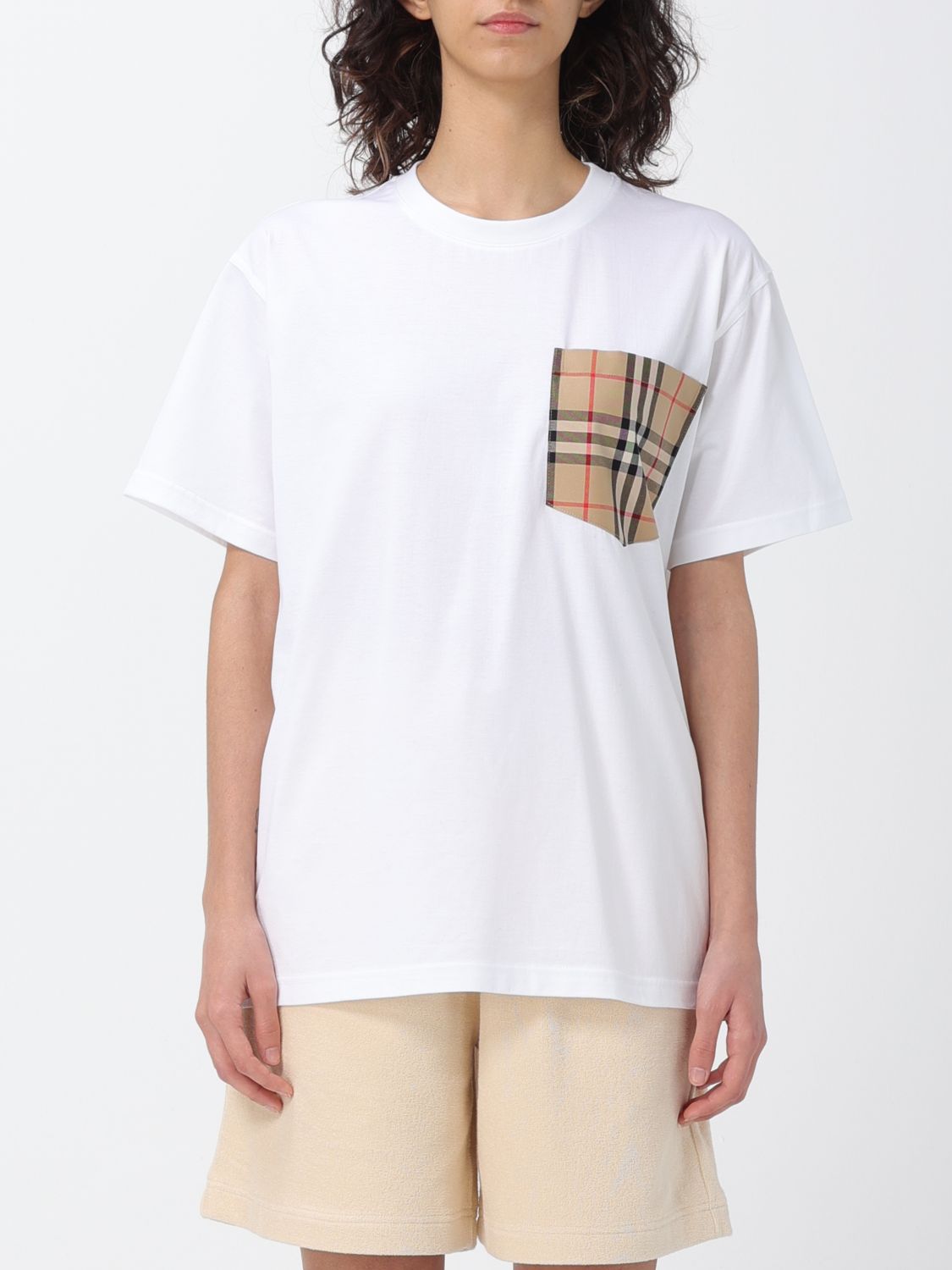 Burberry T-Shirt BURBERRY Woman colour White