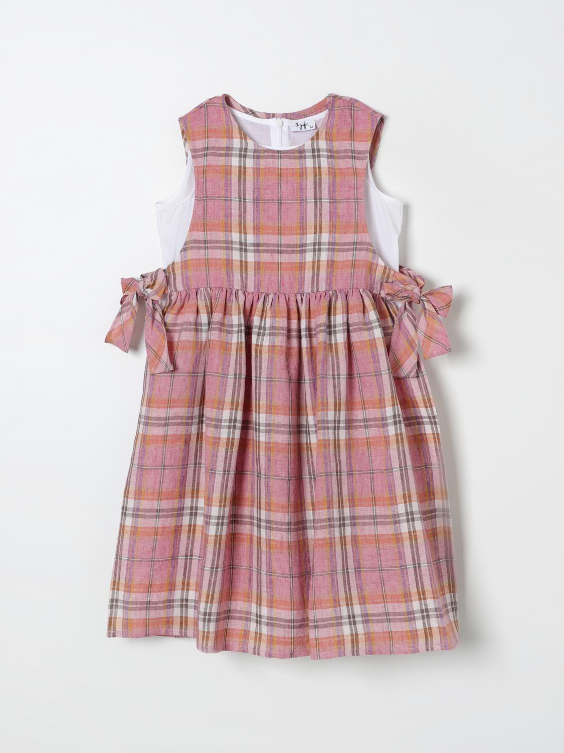 Il Gufo Dress IL GUFO Kids color Cyclamen