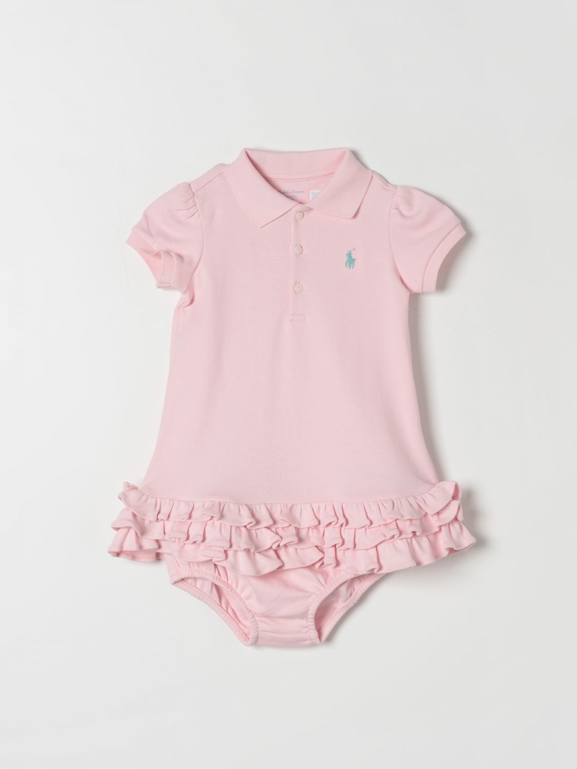 Polo Ralph Lauren Romper POLO RALPH LAUREN Kids colour Pink