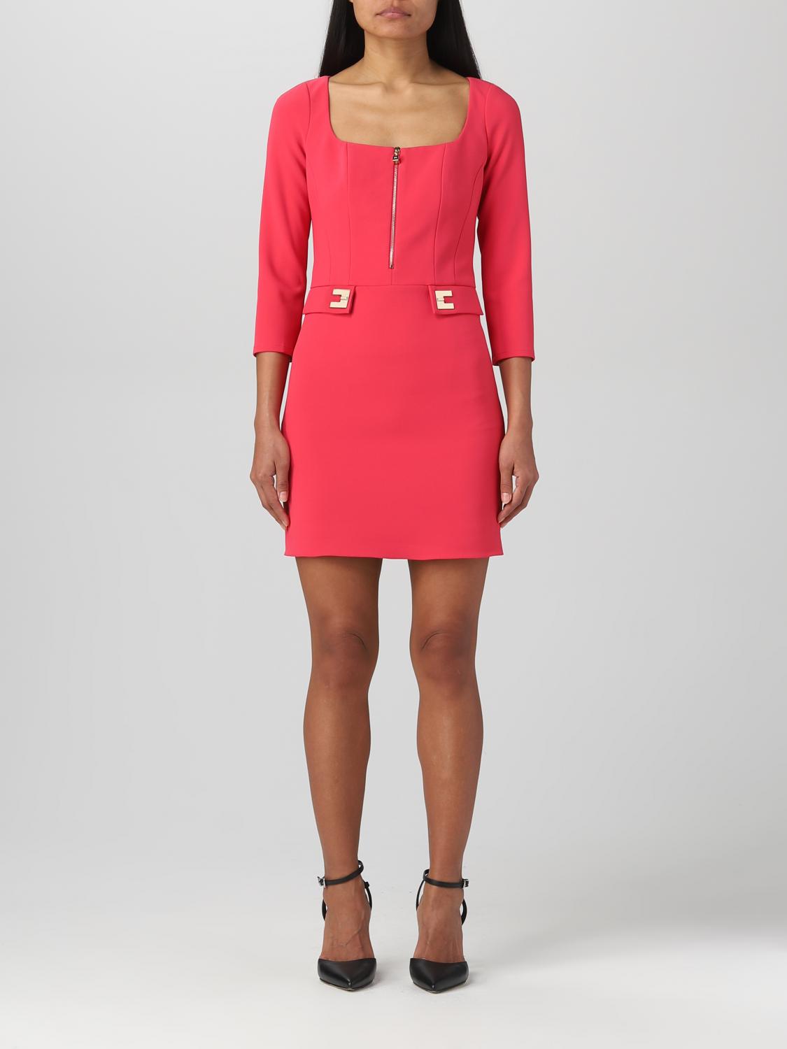 Elisabetta Franchi Dress ELISABETTA FRANCHI Woman colour Fuchsia