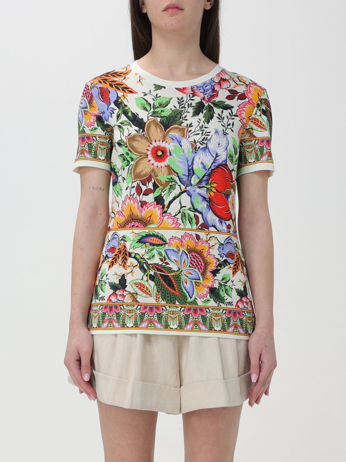 Etro T-Shirt ETRO Woman colour White