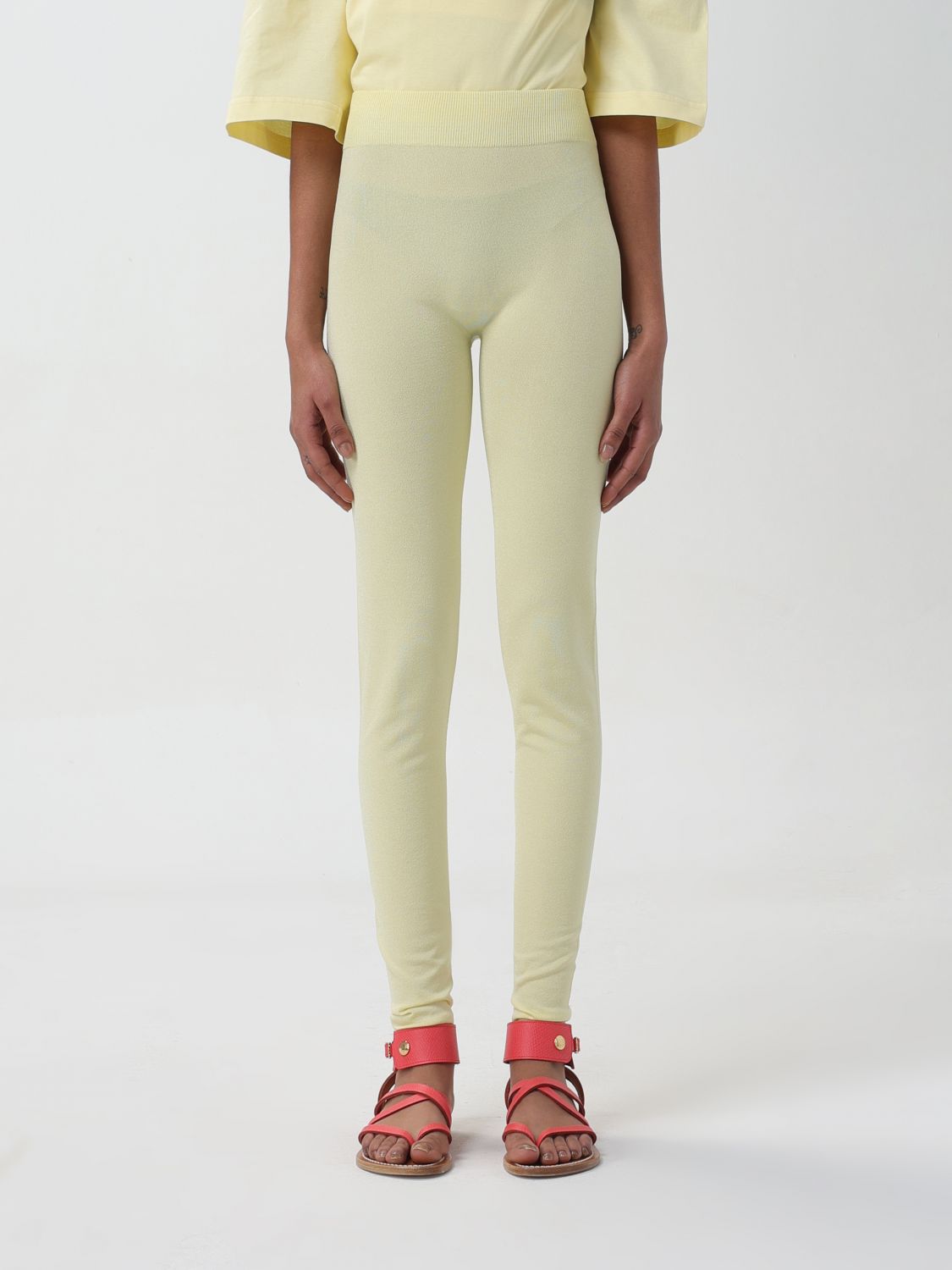 Fabiana Filippi Trousers FABIANA FILIPPI Woman colour Lime