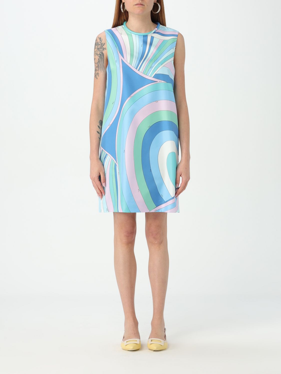 Emilio Pucci Dress EMILIO PUCCI Woman color Gnawed Blue