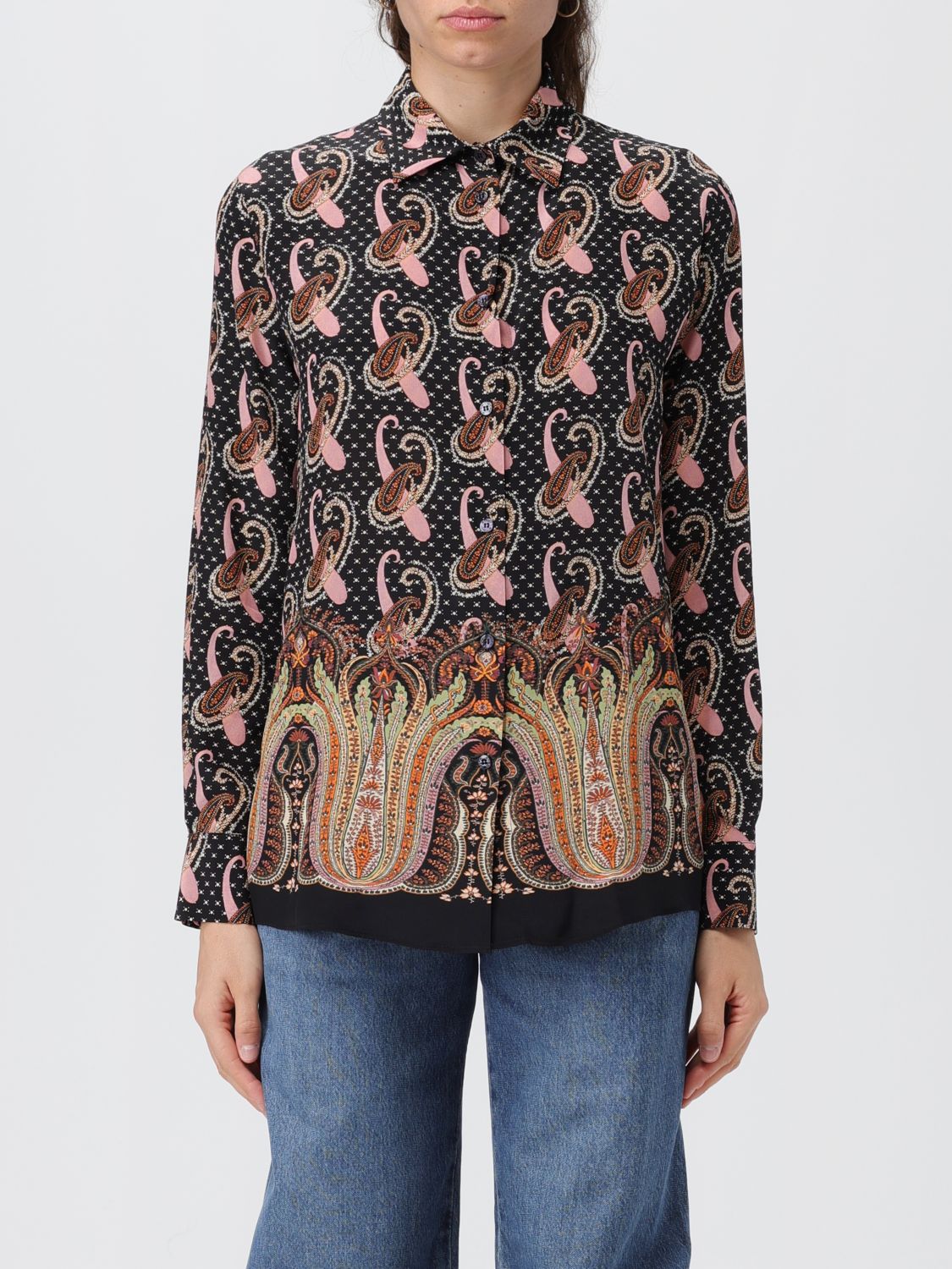 Etro Shirt ETRO Woman colour Black