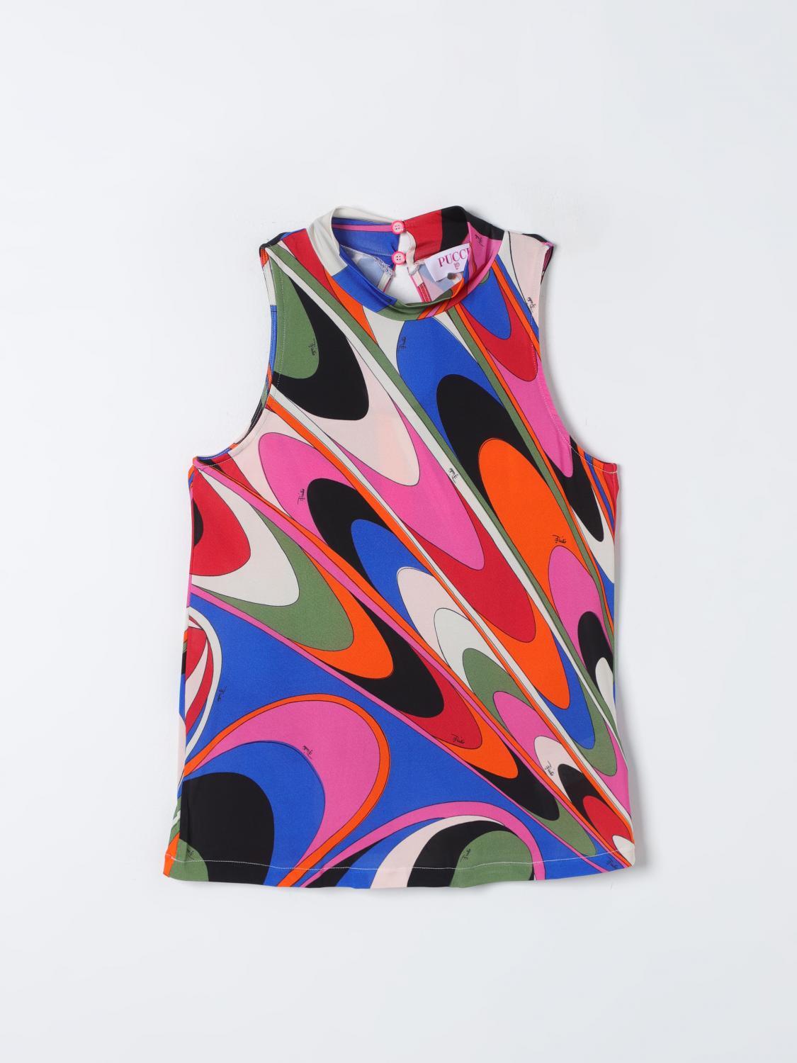 Emilio Pucci Junior Shirt EMILIO PUCCI JUNIOR Kids colour Multicolor