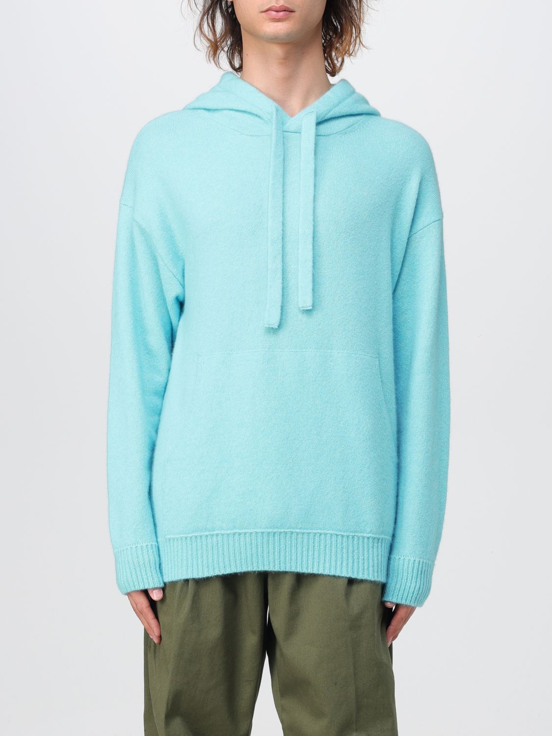 Laneus Jumper LANEUS Men colour Turquoise