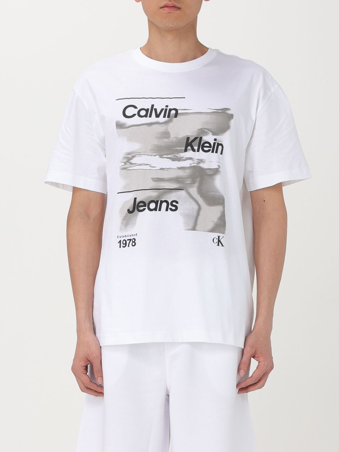 Ck Jeans T-Shirt CK JEANS Men colour White