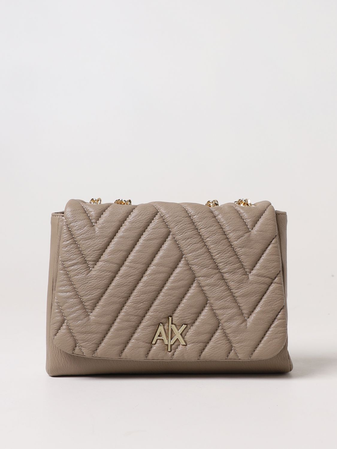 Armani Exchange Shoulder Bag ARMANI EXCHANGE Woman colour Beige