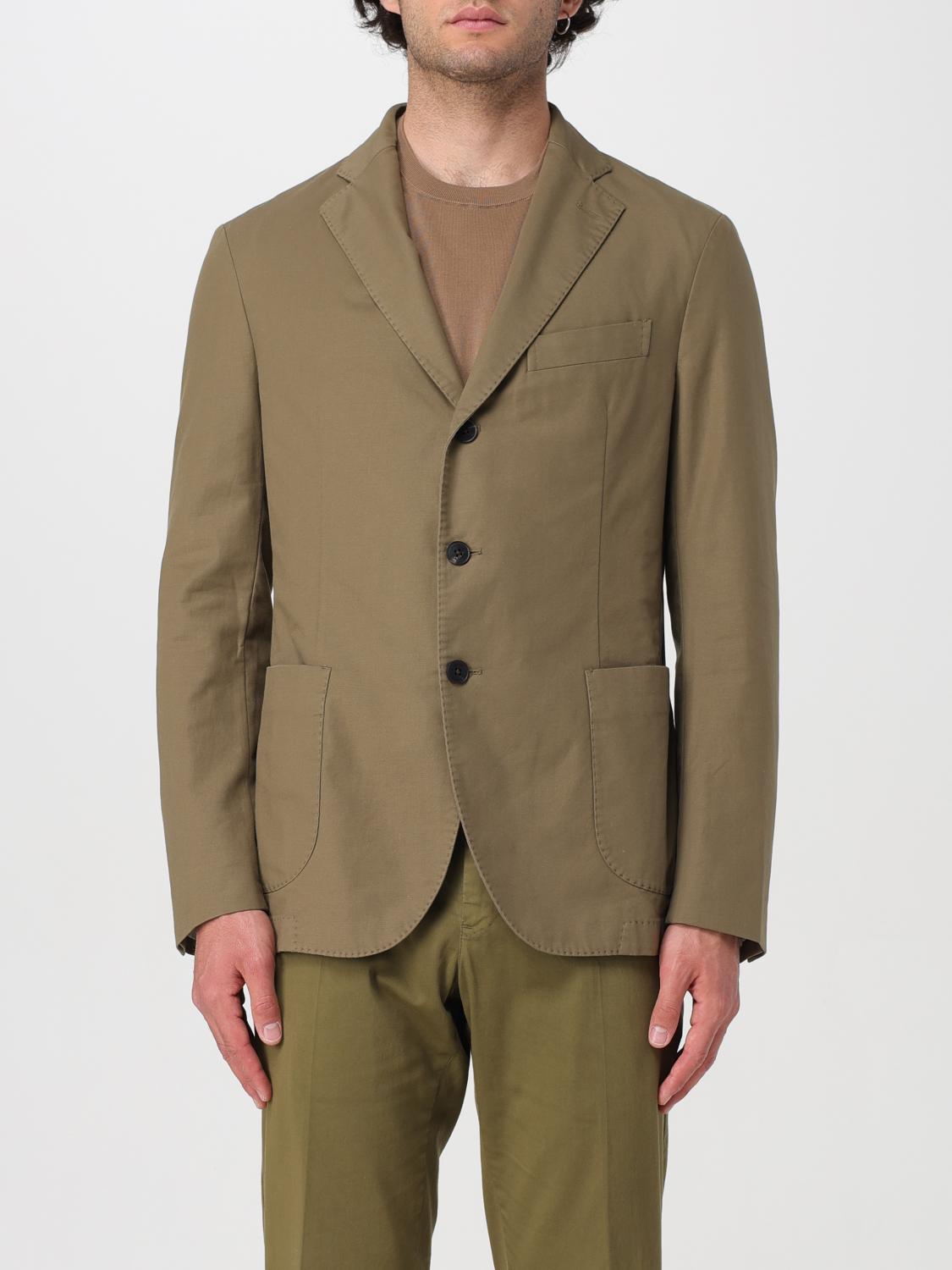 Drumohr Blazer DRUMOHR Men color Military