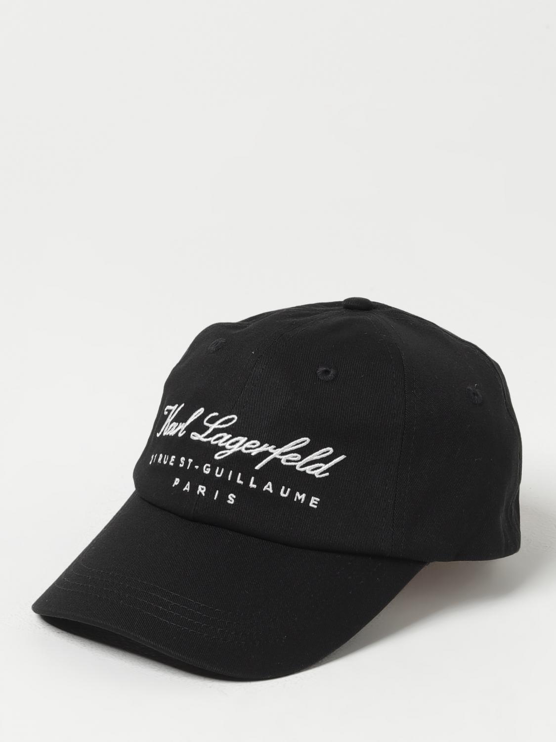 Karl Lagerfeld Hat KARL LAGERFELD Men colour Black