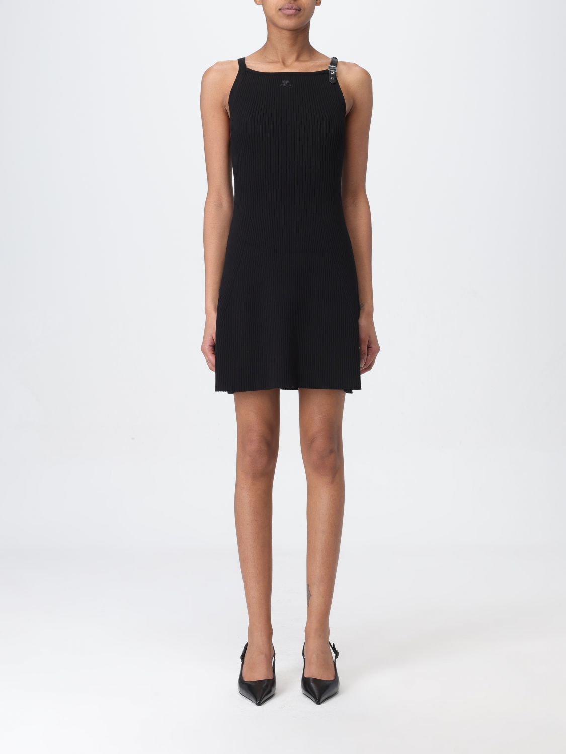 Courrèges Dress COURRÈGES Woman colour Black