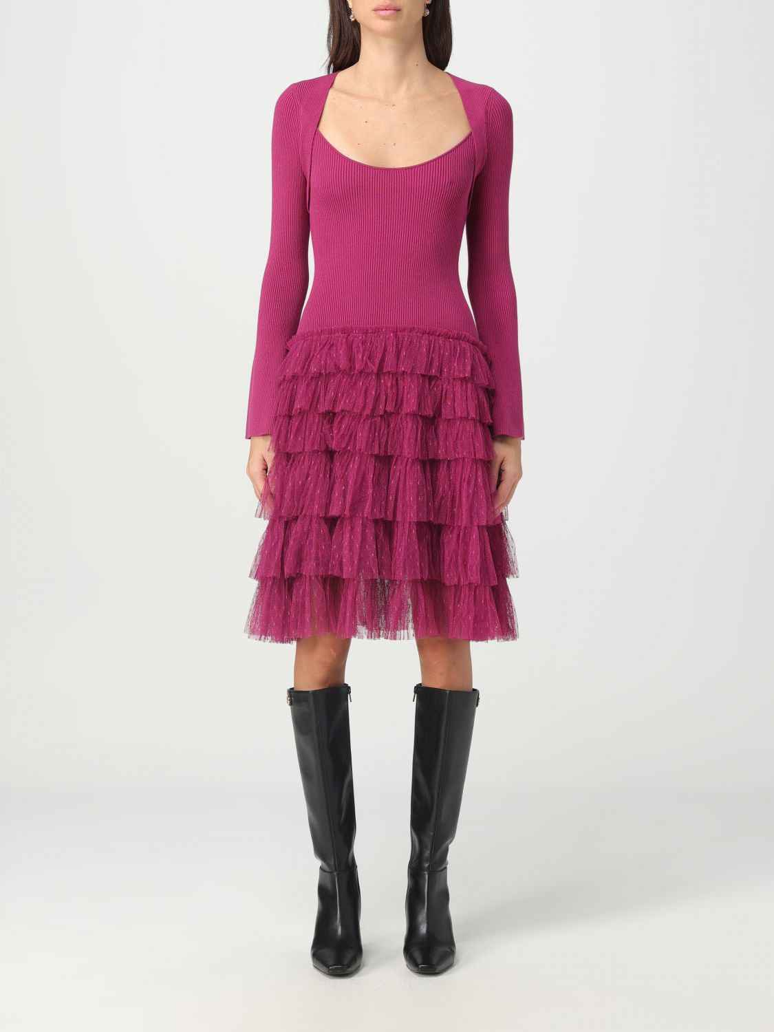 Twinset Dress TWINSET Woman colour Raspberry