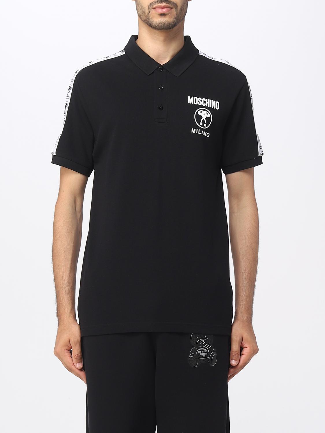 Moschino Couture Polo Shirt MOSCHINO COUTURE Men colour Black