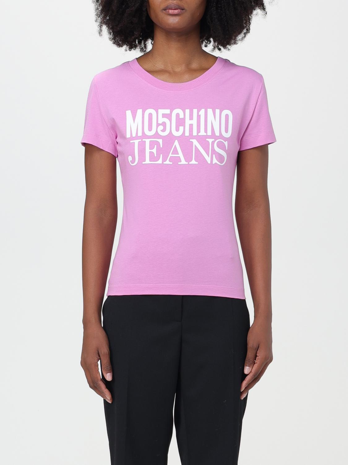 Moschino Jeans T-Shirt MOSCHINO JEANS Woman colour Pink