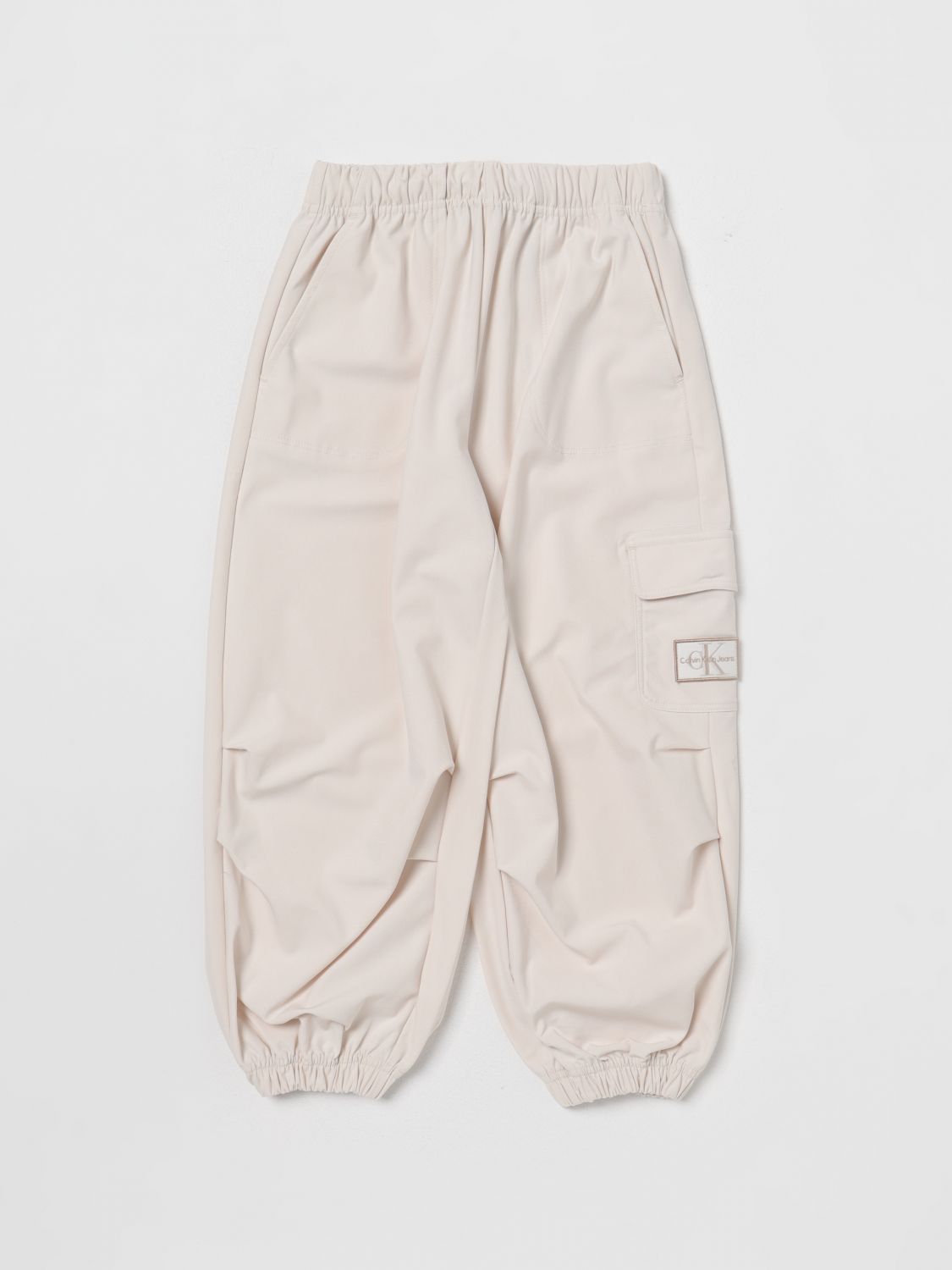 Calvin Klein Trousers CALVIN KLEIN Kids colour Ivory