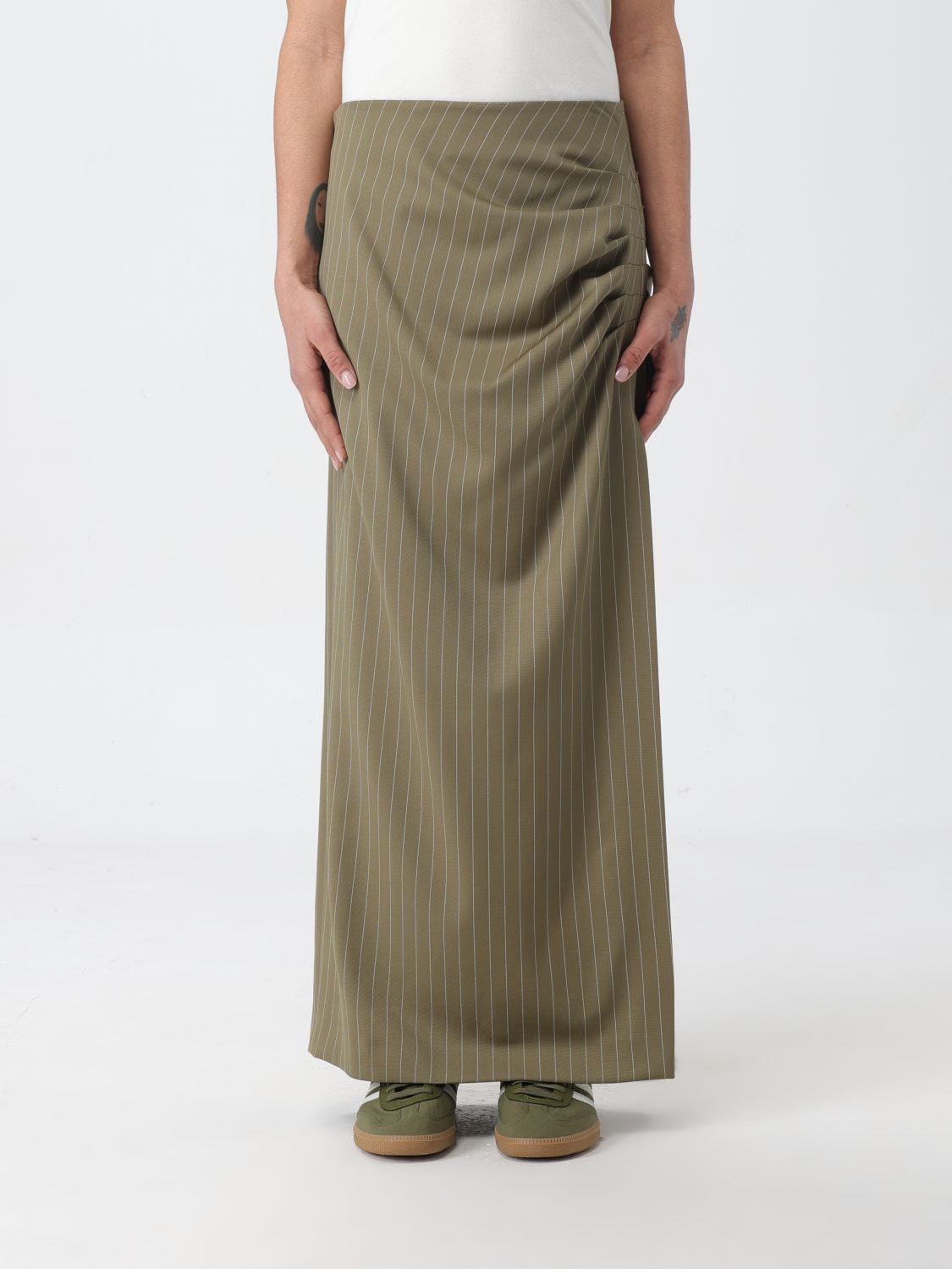 Msgm Skirt MSGM Woman colour Green