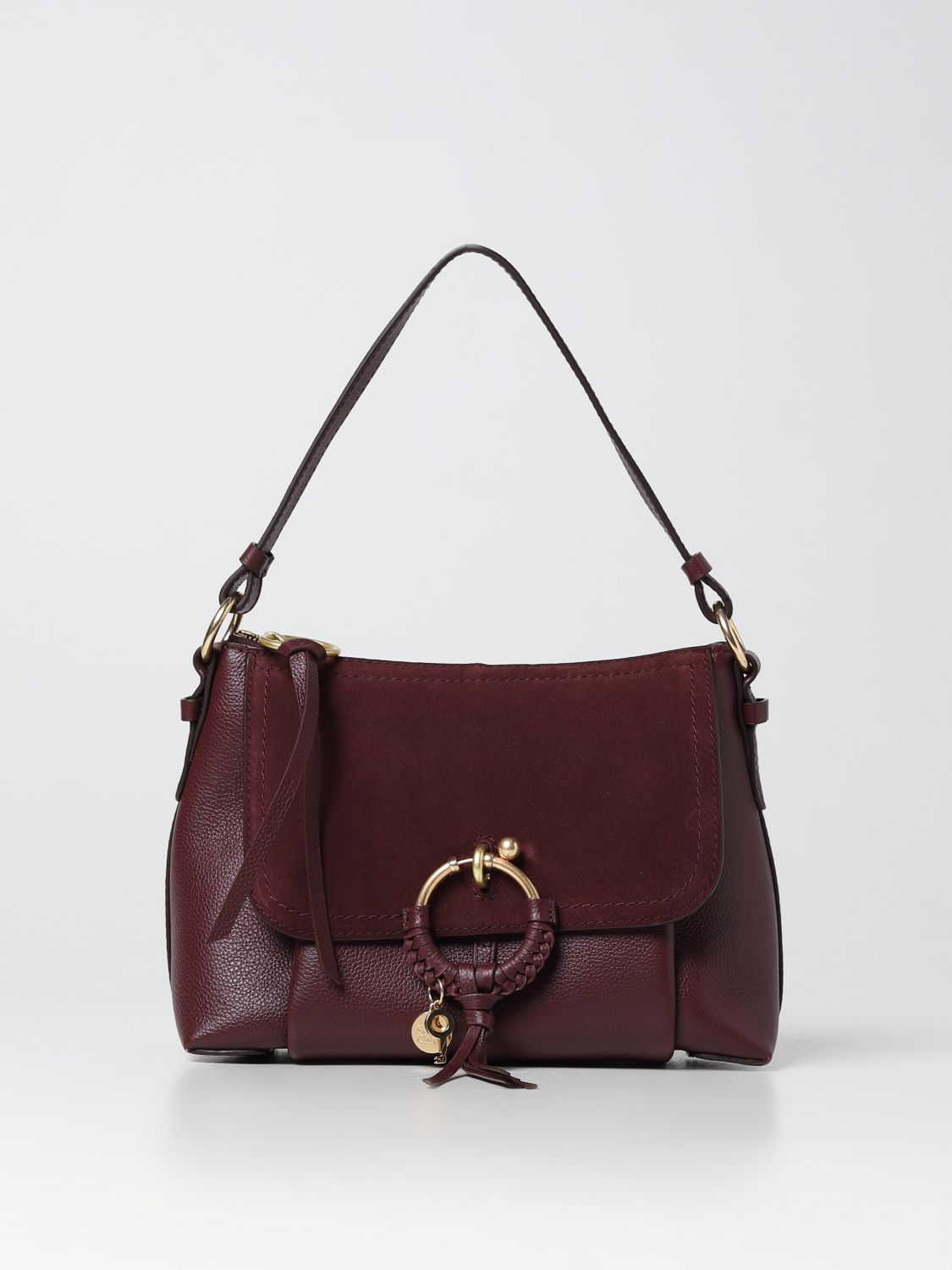 See By Chloé Shoulder Bag SEE BY CHLOÉ Woman colour Burgundy