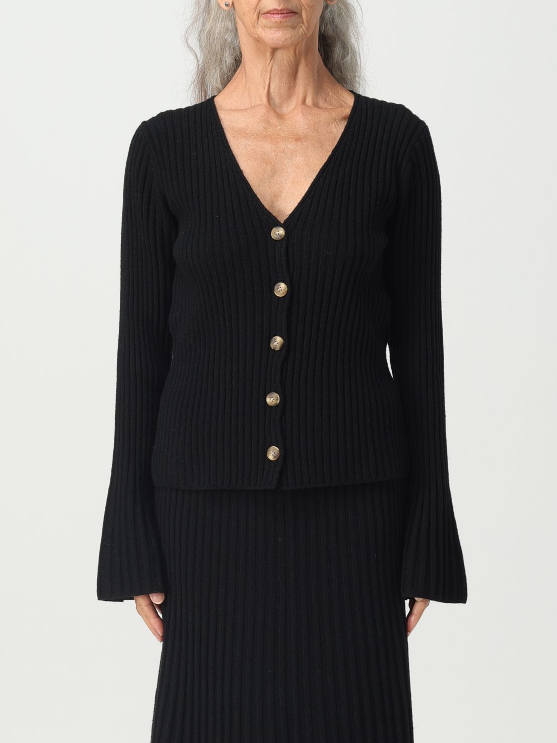 By Malene Birger Cardigan BY MALENE BIRGER Woman colour Black