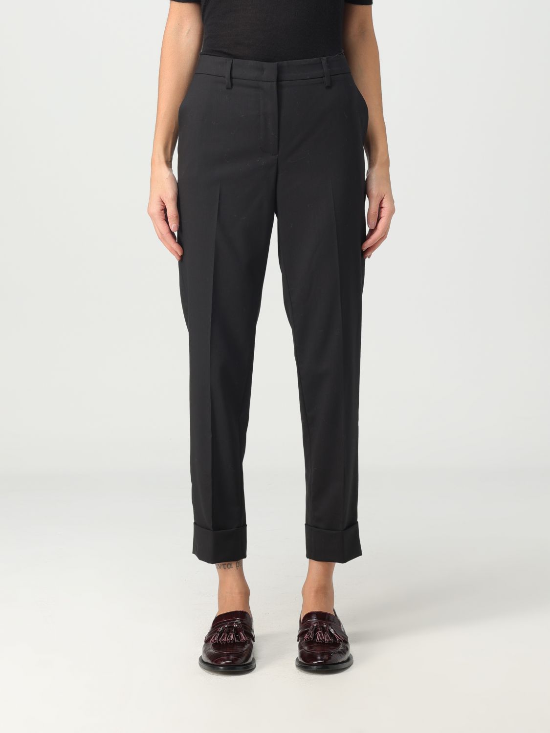 Fabiana Filippi Trousers FABIANA FILIPPI Woman colour Black