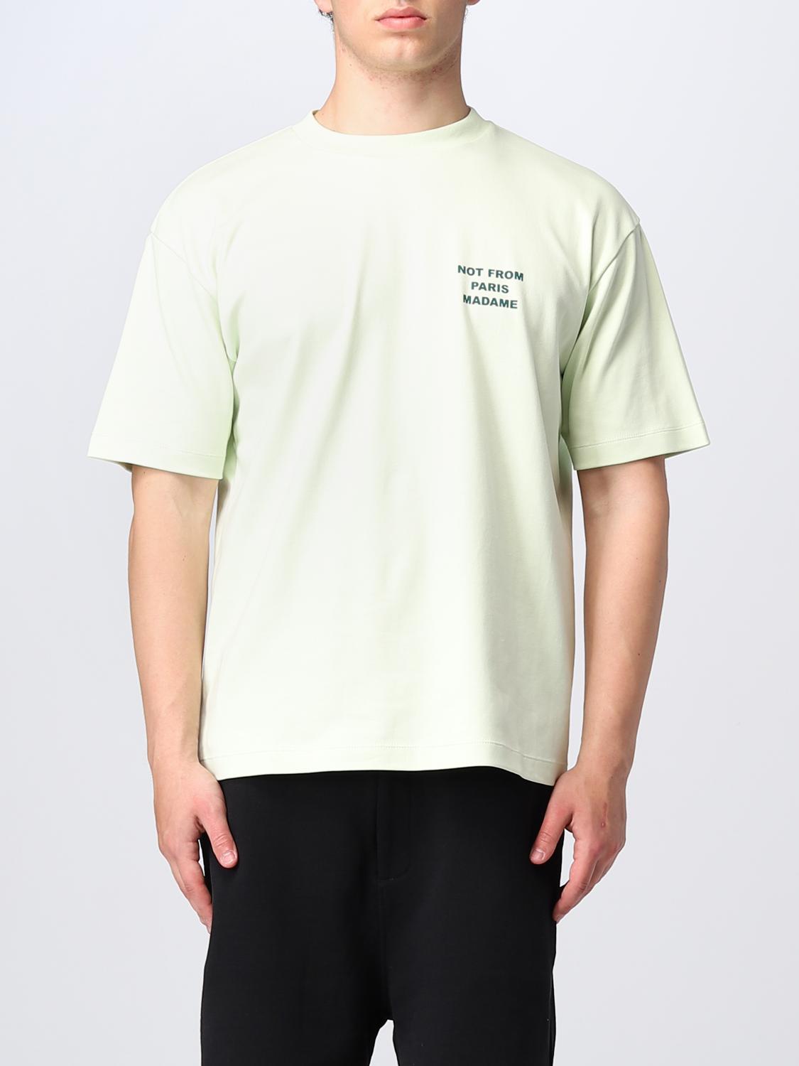 Drôle de Monsieur T-Shirt DROLE DE MONSIEUR Men colour Green