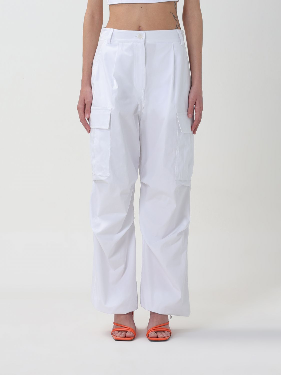 Patrizia Pepe Trousers PATRIZIA PEPE Woman colour White