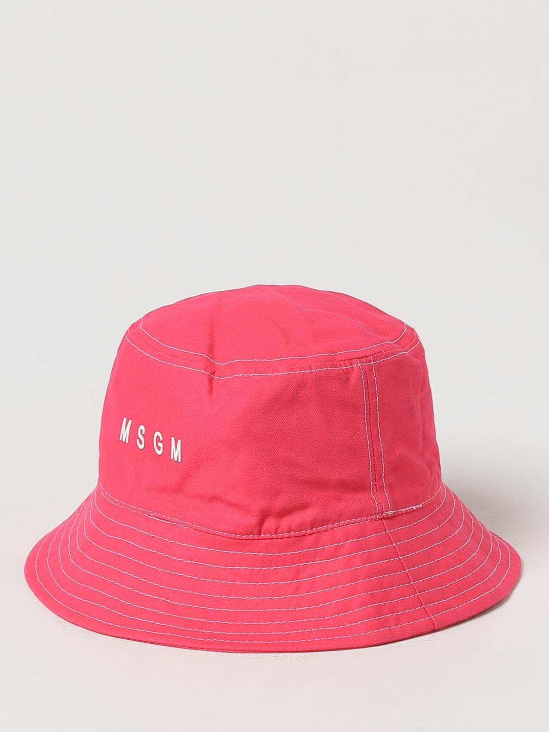 Msgm Kids Girls' Hats MSGM KIDS Kids color Fuchsia