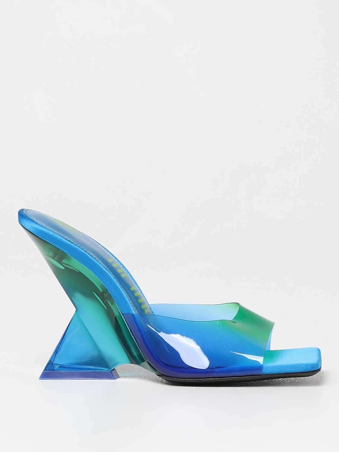 The Attico Heeled Sandals THE ATTICO Woman colour Blue