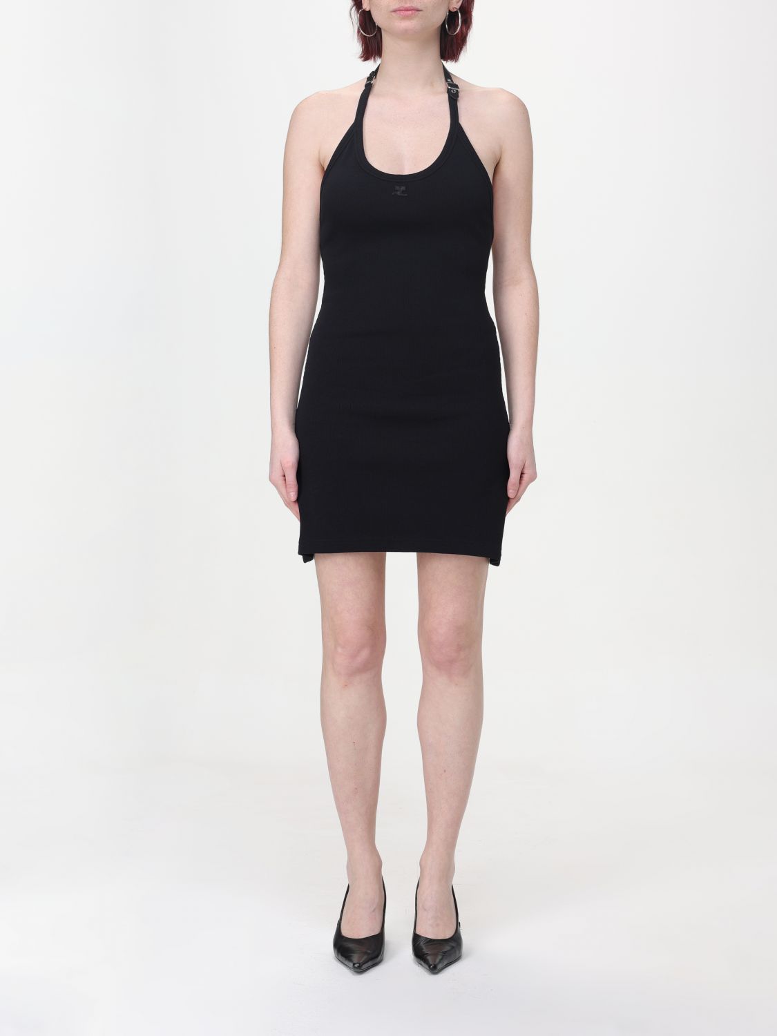 Courrèges Dress COURRÈGES Woman colour Black