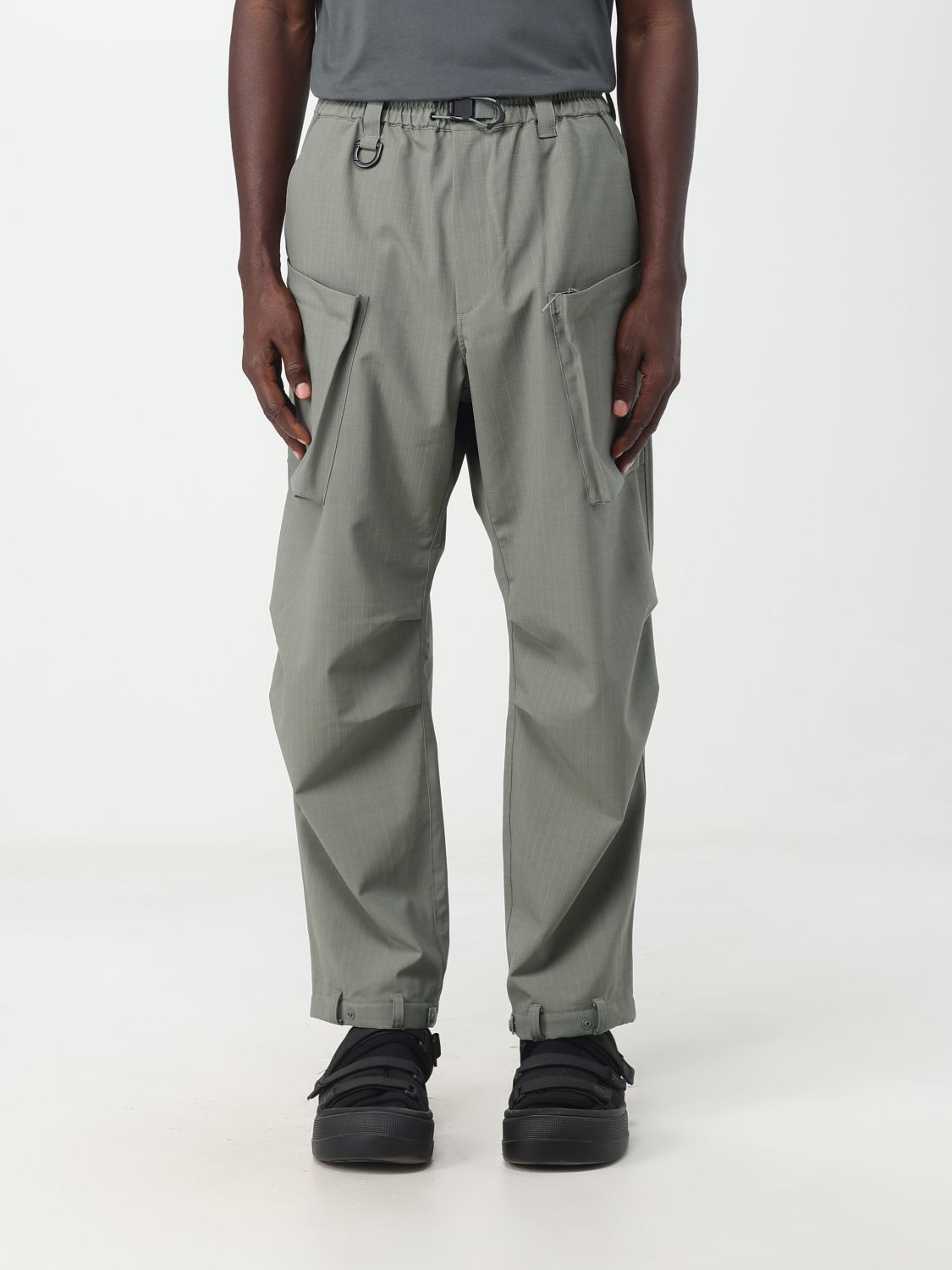 Y-3 Trousers Y-3 Men colour Green