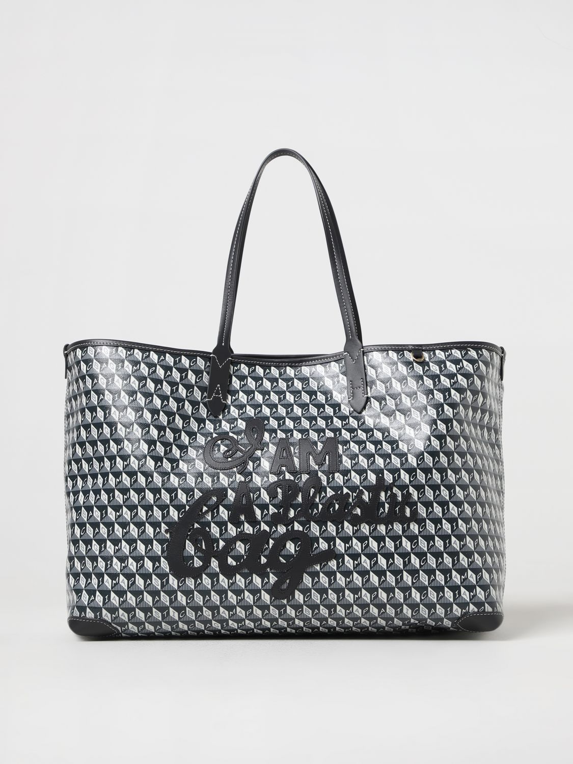 Anya Hindmarch Tote Bags ANYA HINDMARCH Woman colour Black