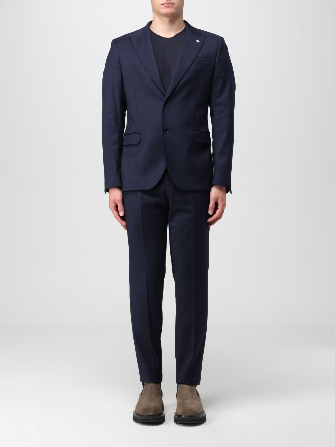 Manuel Ritz Suit MANUEL RITZ Men colour Blue