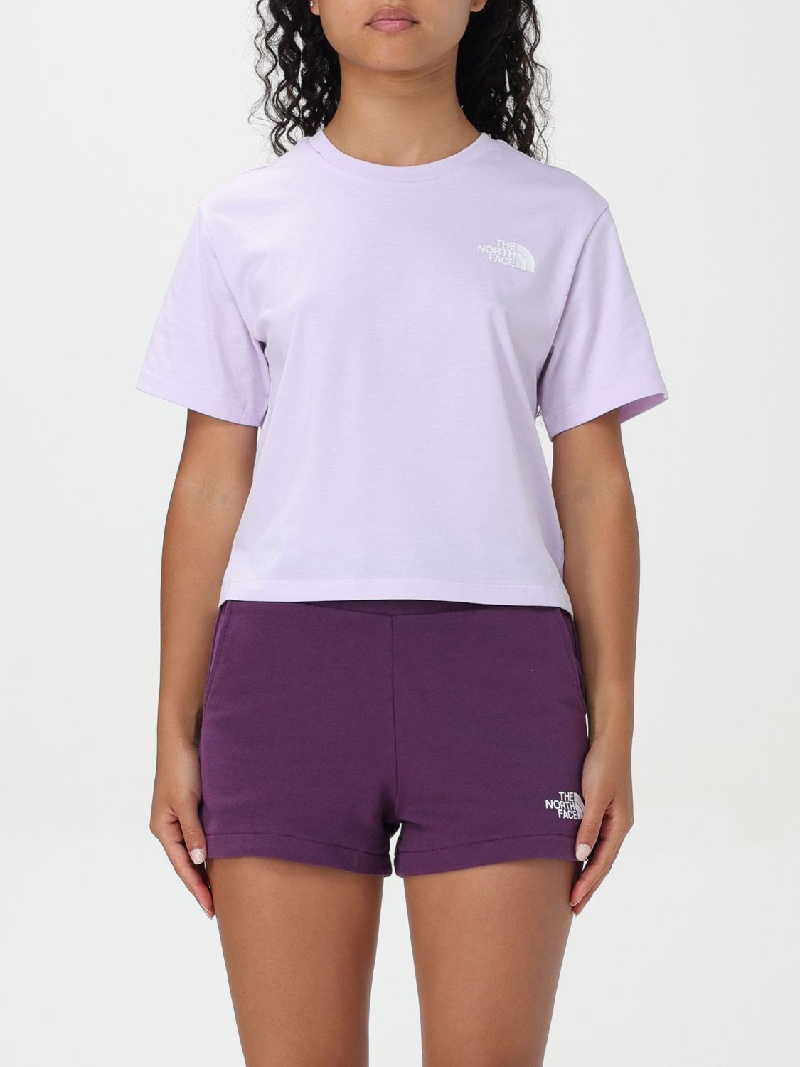 The North Face T-Shirt THE NORTH FACE Woman color Lilac