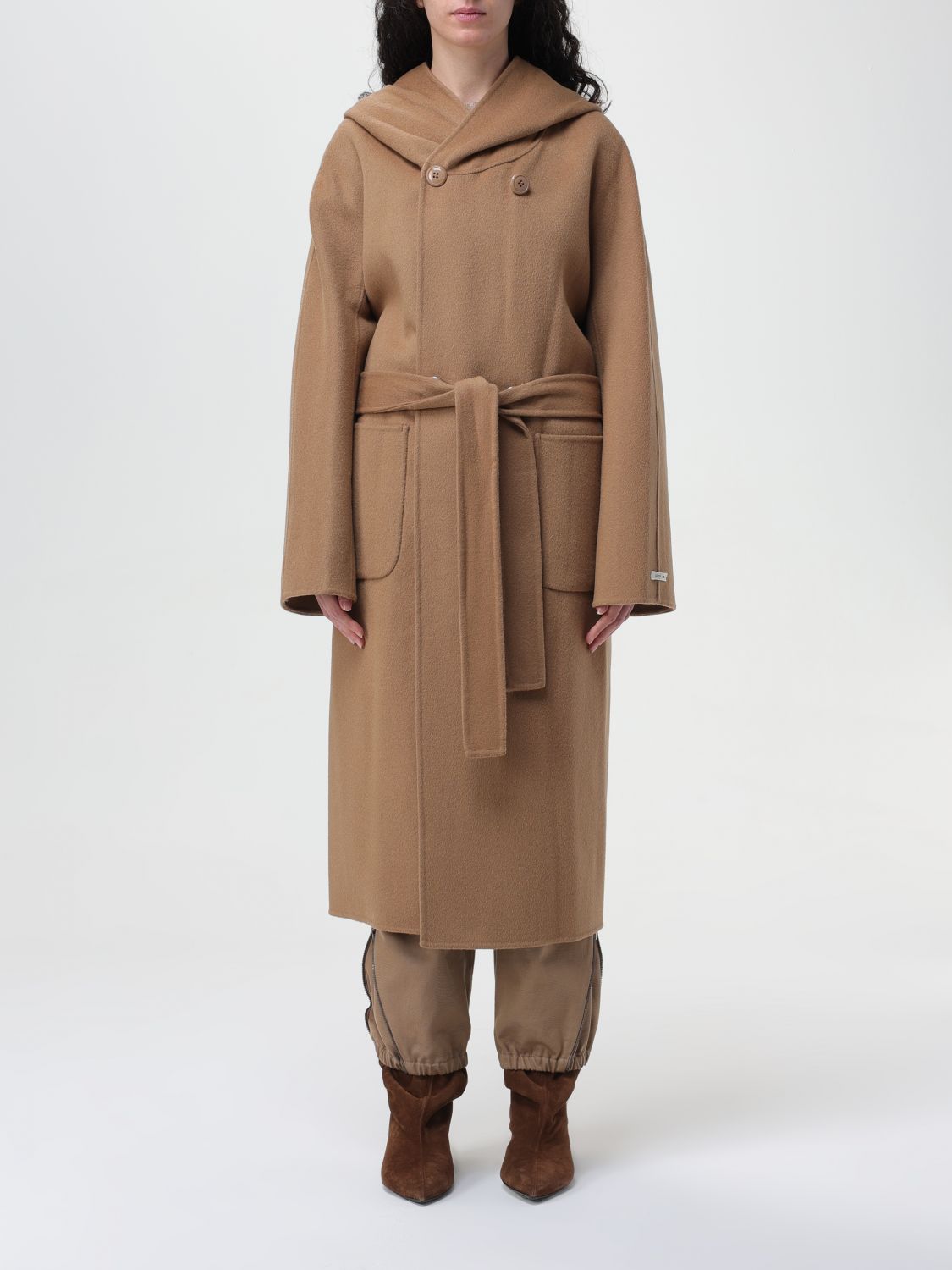 Palto' Coat PALTO' Woman colour Camel