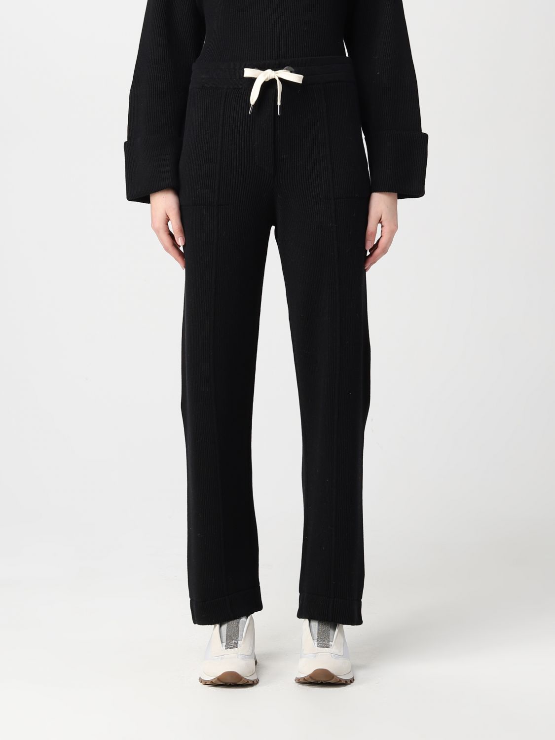 Brunello Cucinelli Trousers BRUNELLO CUCINELLI Woman colour Black