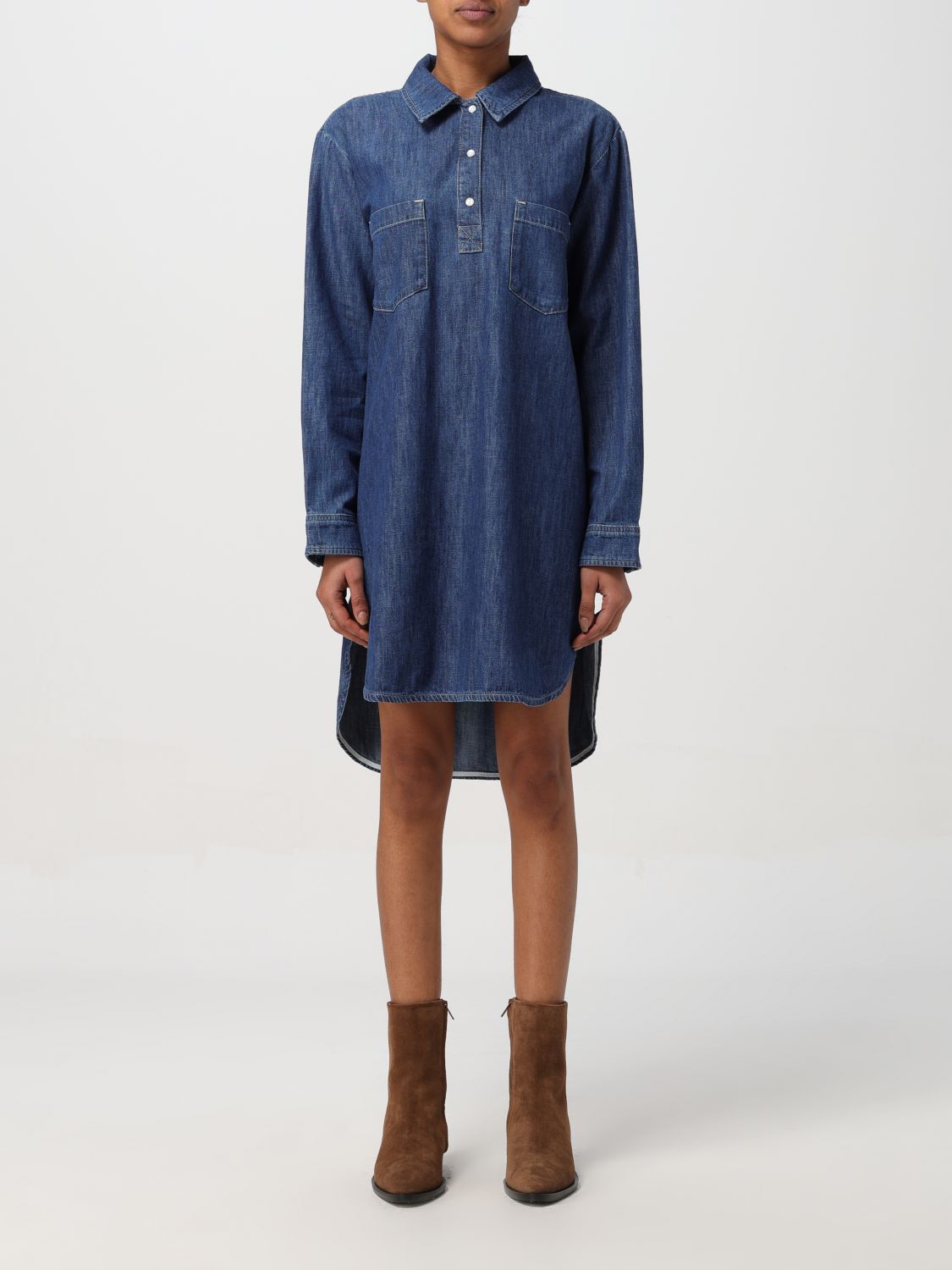 A.P.C. Dress A.P.C. Woman colour Denim